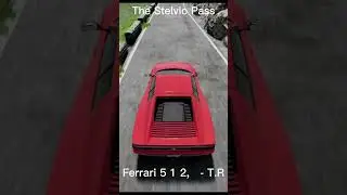 Driving My Ferrari 512 TR Up The Stelvio Pass #gaming #ferrari #racing #cars