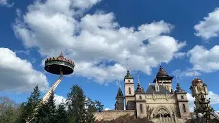 Pagode Efteling - 4k - A unique Theme Park Ride!