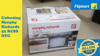 Духовка-гриль Morphy Richards 52 Litre 52RCSS (OTG) | Распаковка | Обзор