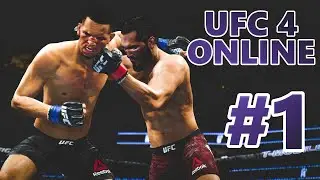 UFC 4 ONLINE #1 | PIERWSZE WALKI RANKINGOWE!!! | UFC 4 PL