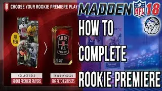How Much MUT Coins Do I Need To Get A Rookie Premiere? FREE Rookie Premiere? Madden 18 Ultimate Team