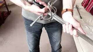 Renaissance Fencing Tutorial 8 Rapier Handling Skills
