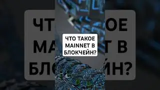 Майннет (или основной блокчейн) #Криптовалюта #Технологии #Тестнет #Крипта #Blockchain #Crypto
