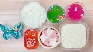 ASMR Slime Textures Mix | Snow Slime, Clear Slime & Soft Pressing
