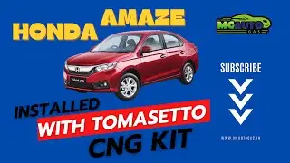 CNG HONDA AMAZE BS VI  BY MG AUTO GAS KOCHI THRISSUR