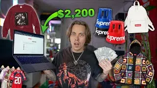 I Spent $2,200 On Supreme Bricks! Supreme Week 5 Live Cop!