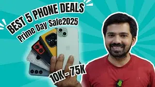 Top 5 Phone Deals in Amazon Sale 2025 - From Under 10K to 75K