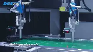 Desen Fully Automatic Selective coating demo video