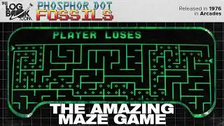 Phosphor Dot Fossils: Amazing Maze Game (arcade, 1976)