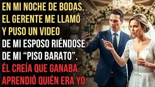El Gerente Me Mostró un Video en Mi Boda: Mi Esposo Burlándose de Mi “Piso de Pobre”.