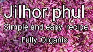 @Jilhor Phul ka Sabji #jhilur phul curry