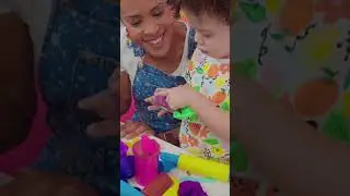 Amber Kemp on the Benefits of Kinetic Sand #shorts #kineticsand #damasklove