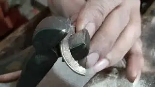 5Coin Ring Making | How to Make a Finger Ring Out of Coin ! Custom Coin Ring Making 