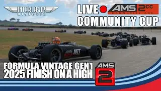 🔴LIVE League Racing | AMS2 | 2025 Community Cup | Finish on a High | Interlagos Historic