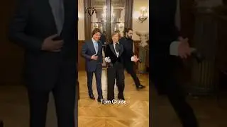 Tom Cruise Arriving To $ 45,000,000 Business Deal At Museum #tomcruise