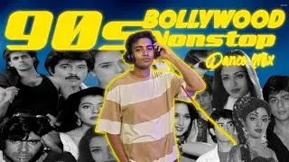 90s Bollywood Nonstop Dance Mix | DJ Skytaxx