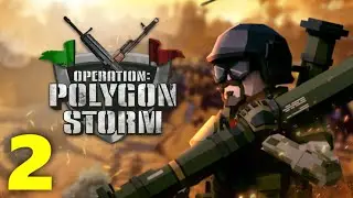 Operation: Polygon Storm Walkthrough & Gameplay Part 2 - Desert Citadel | No Commentary