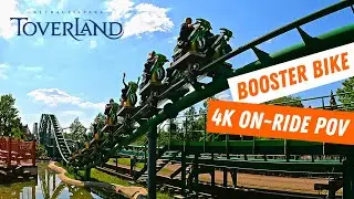 Booster Bike 4K On-Ride POV - Attractiepark Toverland