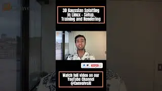 3D Gaussian Splatting in Linux - Setup, Training and Rendering