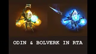 ODIN & BOLVERK  ( WIND & WATER LIGHTNING EMPEROR) IN RTA | SUMMONERS WAR