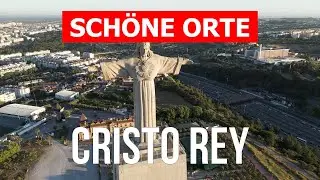 Cristo Rey in 4k. Portugal, Almada zu besuchen