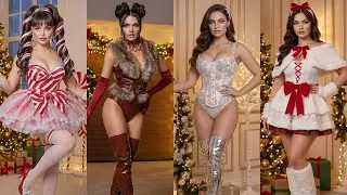 🎄 Elara’s Christmas Costume & Fashion Showcase ❄️ Elegant, Festive & Full of Sparkle