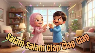 Salam Salam Clap Clap Clap! 👋 Islamic Nursery Rhyme for Kids