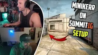 MINIKERR PLAYING CSGO ON SUMMIT'S SETUP! Summit1g And Minikerr Playing ESEA PUG
