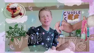 ☺️ draw with me + vlog! ☺️