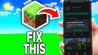 How To Fix Can't Install Minecraft On Android! - Tutorial