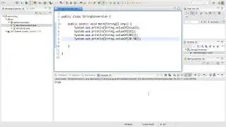 Java String Conversions