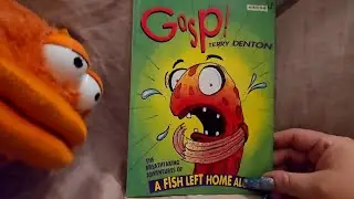 Reading the kids book: Gasp!  The Breathtaking Adventures Of A Fish Left Home Alone