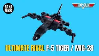 Top Gun&rsquo;s Mysterious Enemy Jet&hellip; Built in LEGO 😱 | MiG-28 Revealed