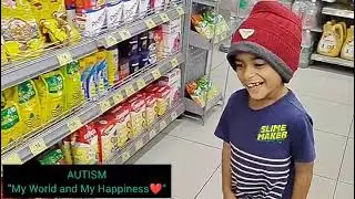 Autistic Kid Goes Shopping for the First Time❤️His Smile Says It All 🙂#autism #autismawareness