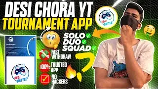 Reviewing Desi Chhora Yt Tournament Application | Desi Battle App Real or Fake 🤔 | FF Tournament App