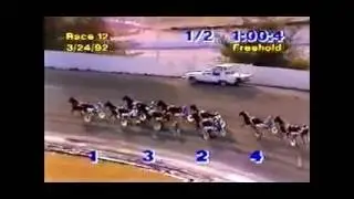 1992 Freehold Raceway UNKHANSCIOUS Claiming $4,000 Herve Filion