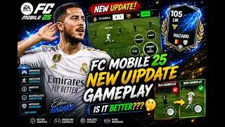 FC mobile 25 new update gameplay. Is it better???#fcmobileid #fifa #football #gaming #gameplay