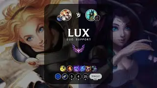Lux Support vs Nami - EUW Master Patch 12.21