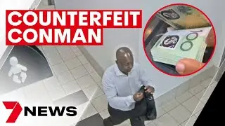 QLD Police hunting man accused of scamming Slacks Creek business with counterfeit money | 7NEWS