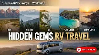 Exploring Top Hidden Gems via RV Travel   Discover 10 Secret RV Locations #hiddengems #rvtravel