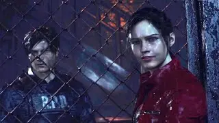 Zombies, Shotguns and a Licker - Resident Evil 2 (Leon) - Blind Playthrough [Part 2]