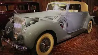 1938 Packard Twelve Convertible Victoria. CCCA Museum