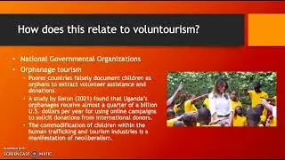 White Saviorism + Ecotourism