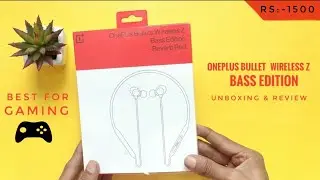 Best Earphone Under 1500rs |  OnePlus  Bullet Wirless Z Bass Edition Unboxing And Review  #oneplus