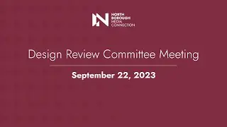 Design Review Committee / September 22, 2023