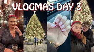 CHRISTMAS NAILS + WEEKEND GETAWAY WITH MOM | VLOGMAS DAY 3