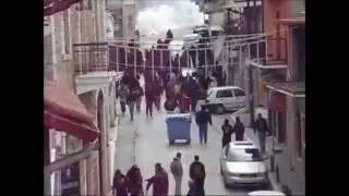 Αρναία – επεισόδια οπαδών Άρη με ΜΑΤ