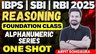 Alphanumeric Series Reasoning Tricks and Concepts | Bank Exam 2025 @reasoningbyarpitsir