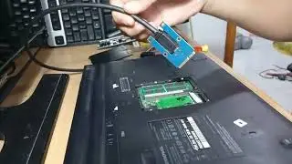 MEMASANG MINI PCIE TO RISER UNTUK VGA EKSTERNAL PADA LAPTOP LENOVO THINKPAD T410