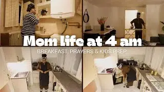 My 4 AM Morning Routine as a Nigerian Mom of 3 | Real Life + Daily Habits